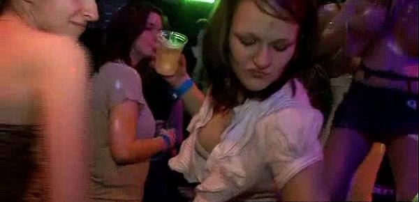  Chicks having oral sex on party